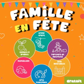 Famille en fête